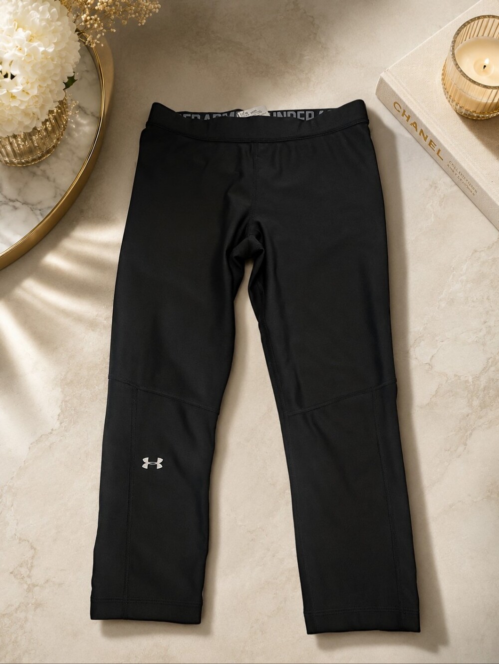 Under Armour Medium Compression Black Leggings